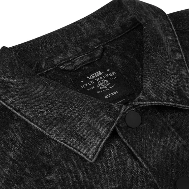 Vans Denim Jacket Men's Dark Gray-2