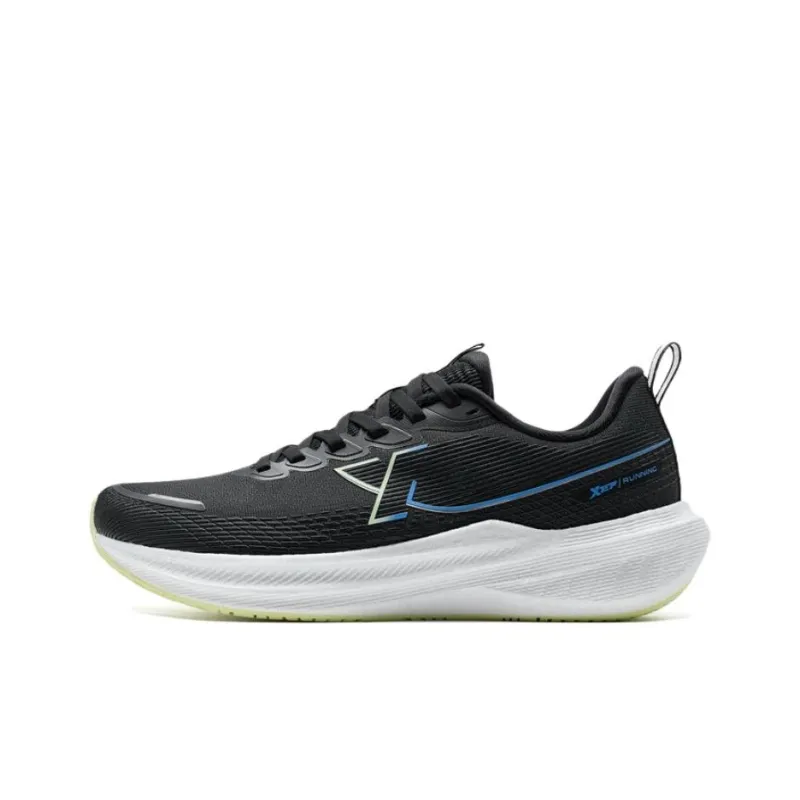 XTEP Kunpeng Anti-Slip And Wear-Resistant Breathable Low-Top Casual Running Shoes Men's Black-0