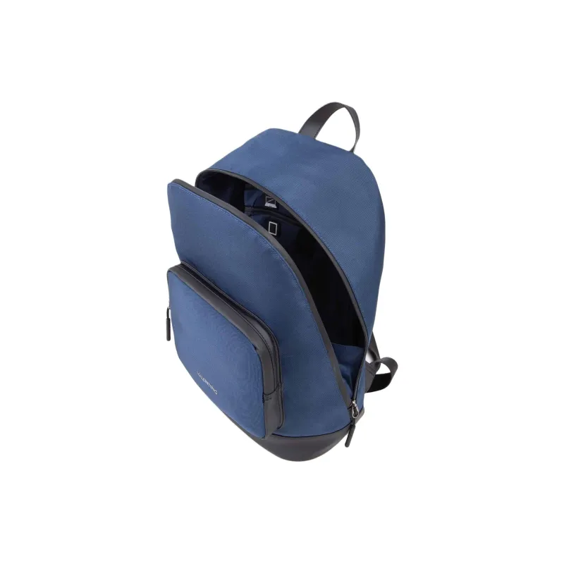 Valentino Polyester Backpack Men's Blue-3