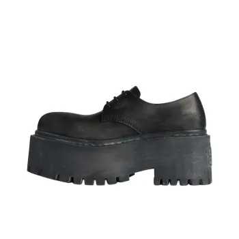 Balenciaga Casual Single Shoes 8cm Women's Black