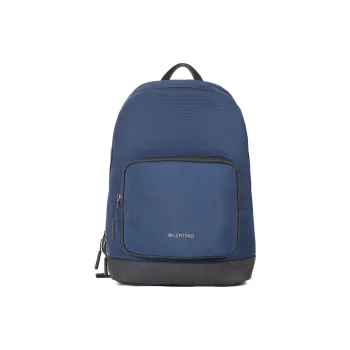Valentino Polyester Backpack Men's Blue
