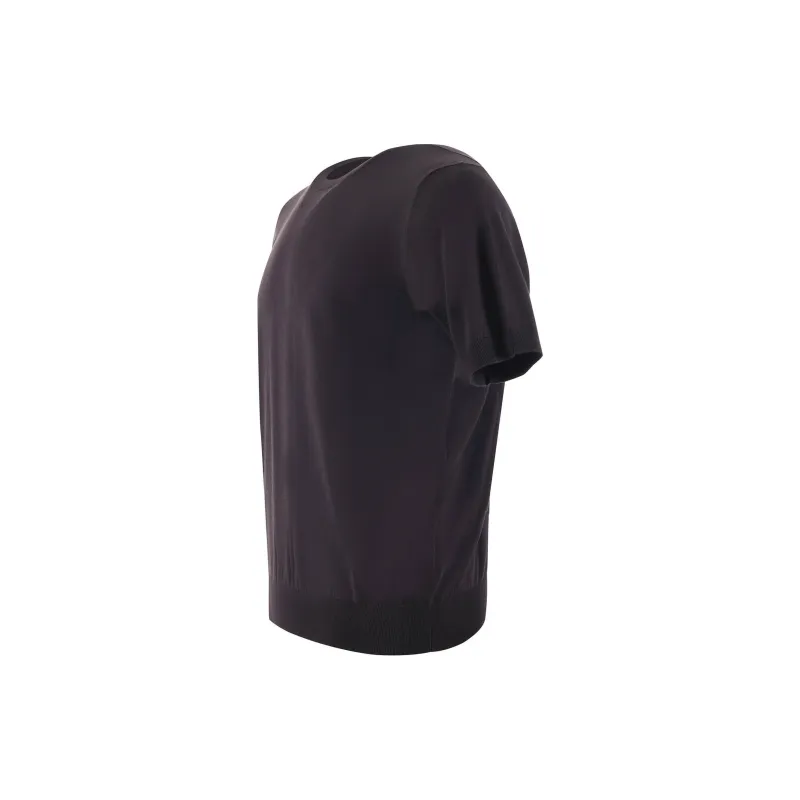 Paolo Pecora Fine knit Cotton T shirt-2