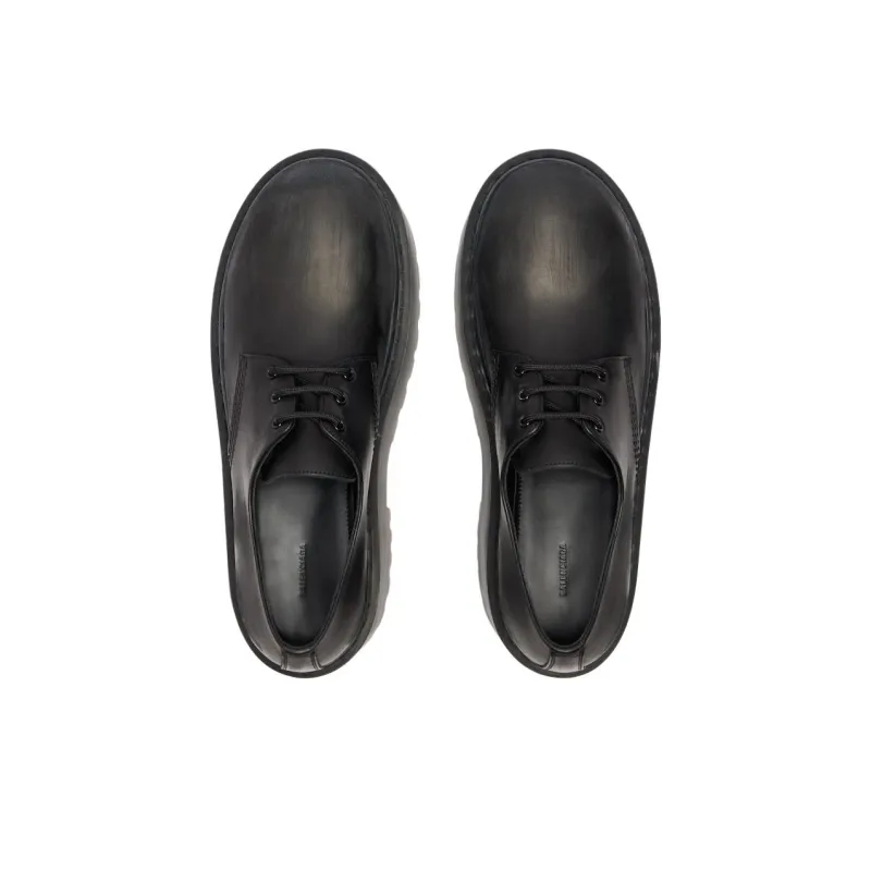 Balenciaga Strike Casual Single Shoes 8cm Women's Black-3