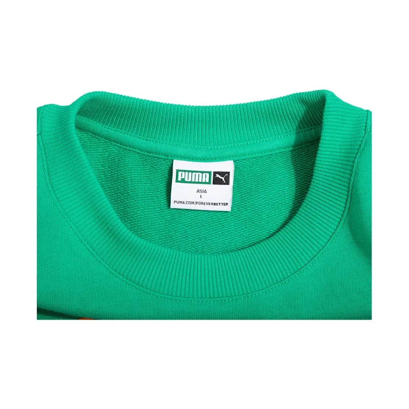 PUMA Sweatshirts Men Green-3