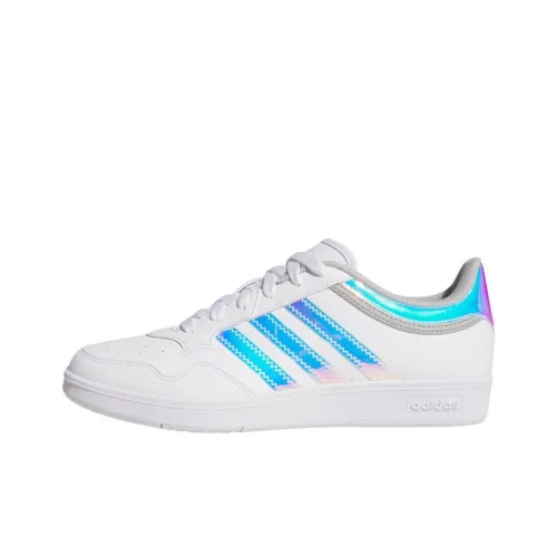 Adidas Hoops 4.0 Cloud White Grey Two Women's