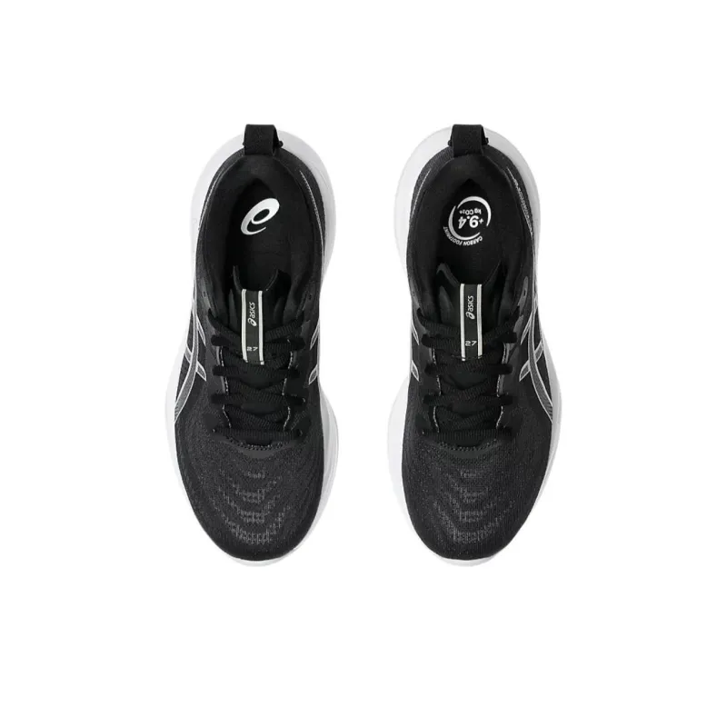 Asics Anti Slip Wear Resistant Low Top Running Shoes Women's Black-4