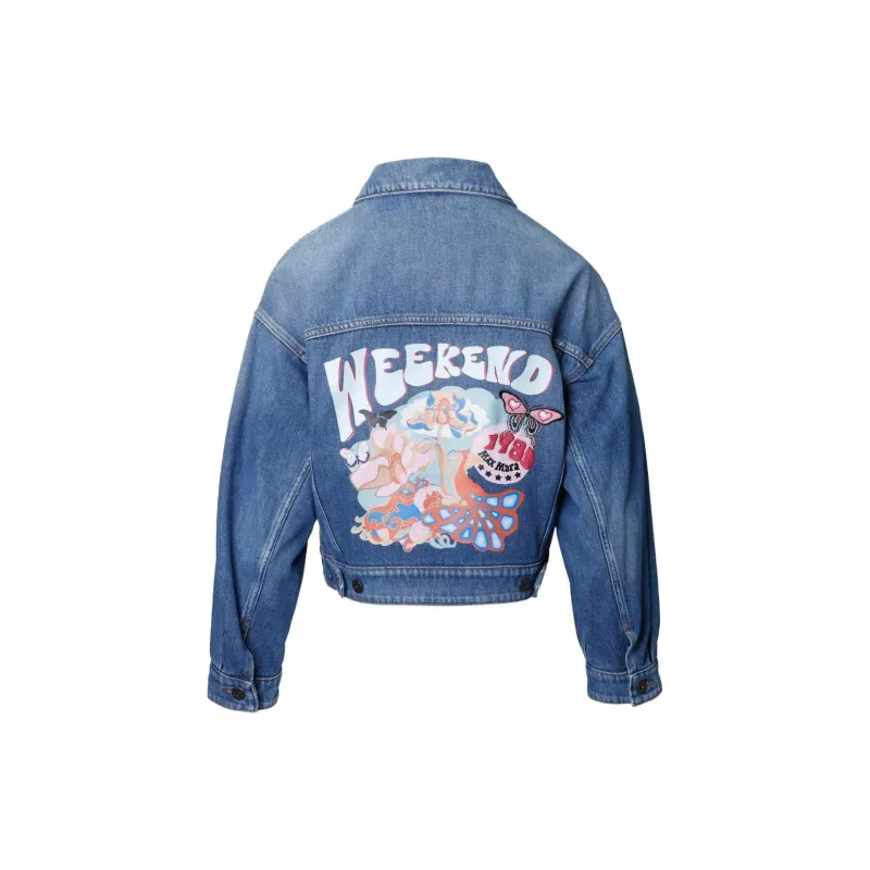 WEEKEND MaxMara Denim Jacket Women's Blue-1