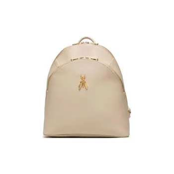 Patrizia Pepe Leather Backpack Women's Beige