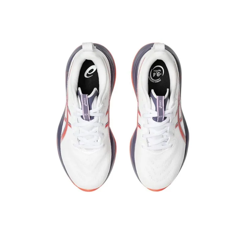 Asics Gel Cumulus 27 White Greyish Purple Women's-4