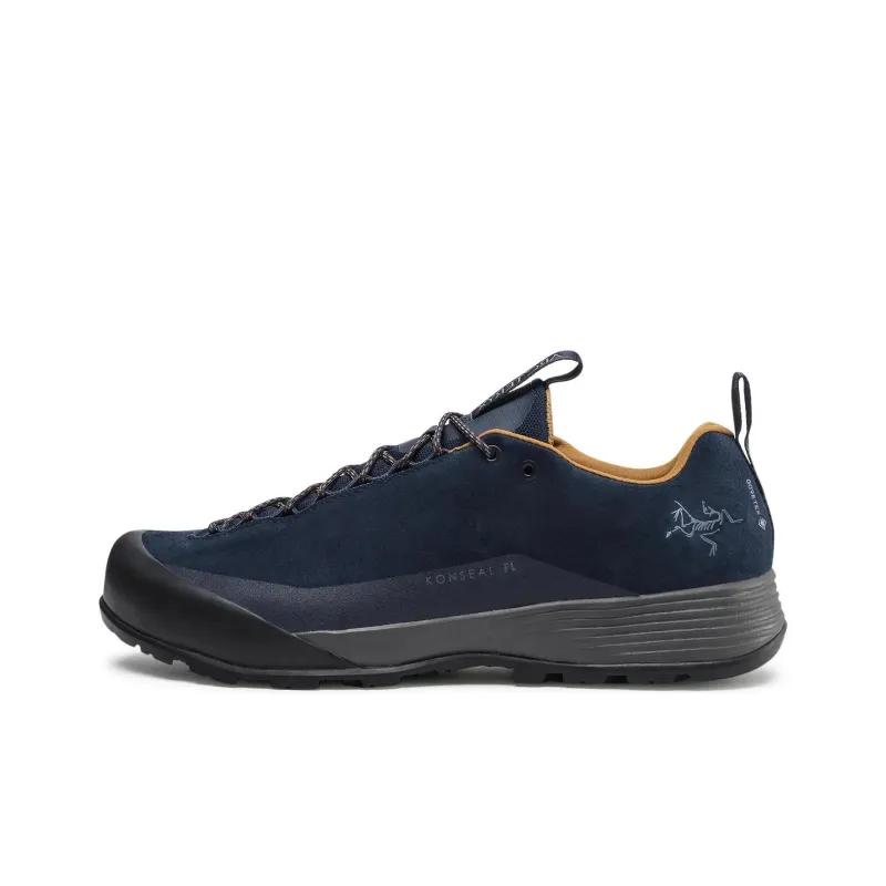Arcteryx Konseal FL Cushioning Wear Resistant Low Top Trekking Shoes Men's Marine Blue-0
