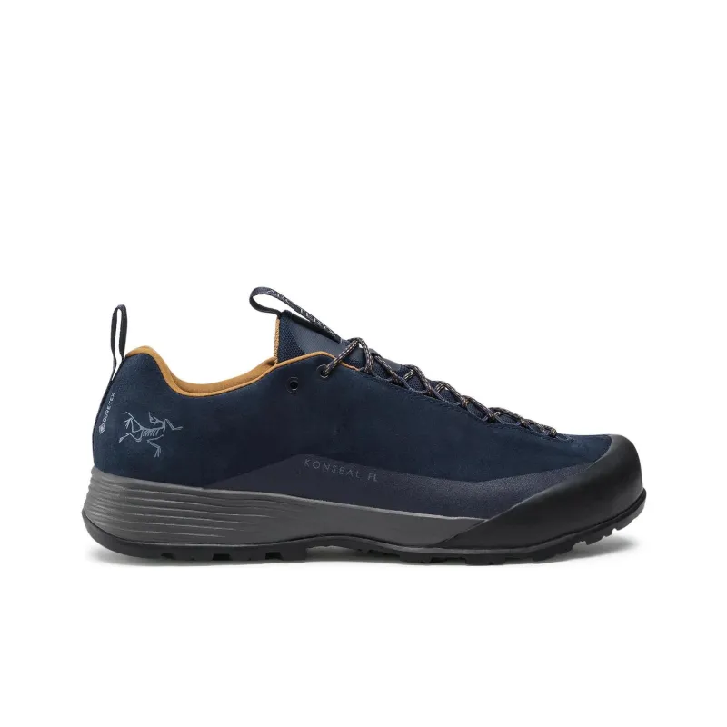 Arcteryx Konseal FL Cushioning Wear Resistant Low Top Trekking Shoes Men's Marine Blue-1