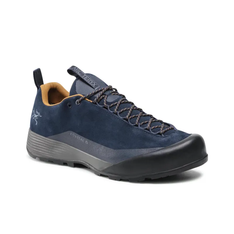 Arcteryx Konseal FL Cushioning Wear Resistant Low Top Trekking Shoes Men's Marine Blue-2