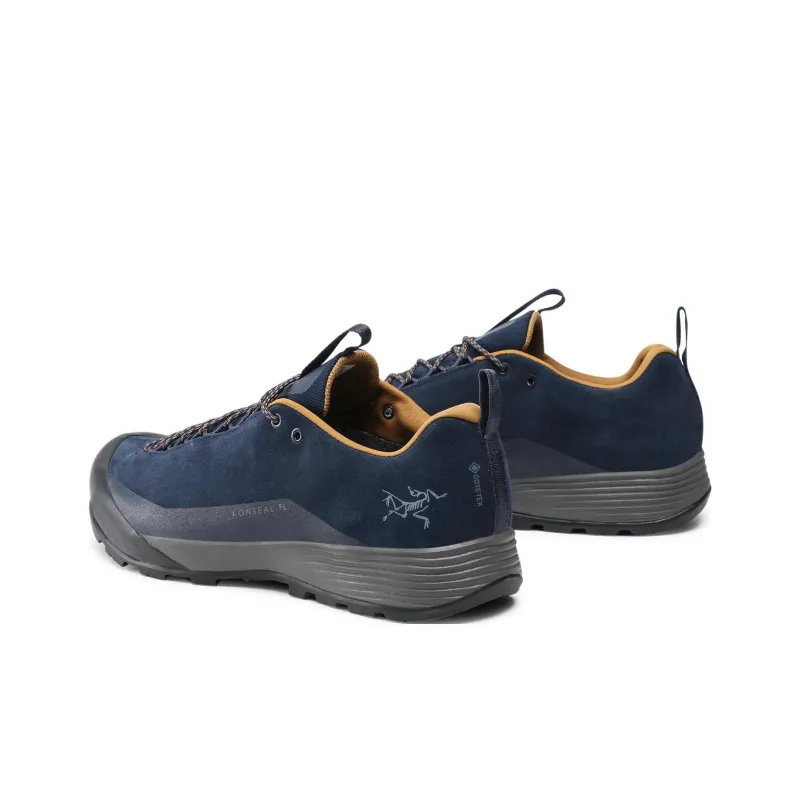 Arcteryx Konseal FL Cushioning Wear Resistant Low Top Trekking Shoes Men's Marine Blue-3