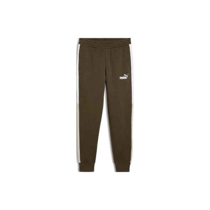 PUMA Knitted Sweatpants Men's Green-0