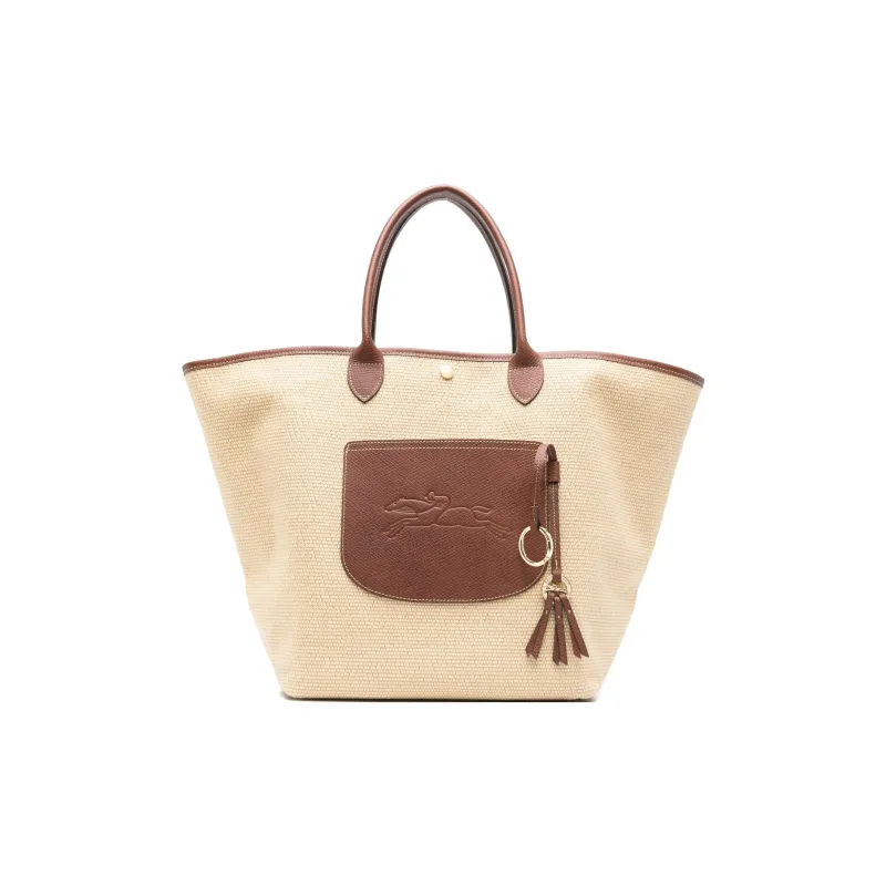 LONGCHAMP Large Le Pliage Collection Basket Tote Bag-0