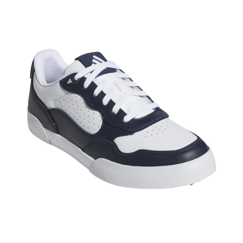 Adidas Retrocross 25 Spikeless Golf Cloud White Collegiate Navy Gum-2