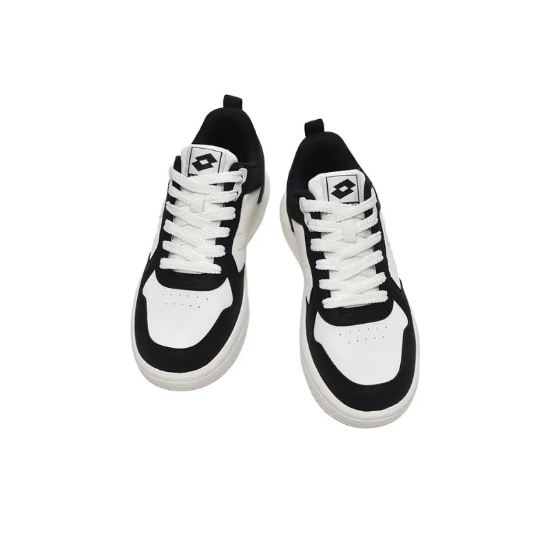 LOTTO Anti Slip Wear Resistant Low Top Skateboard Shoes Unisex Black-3
