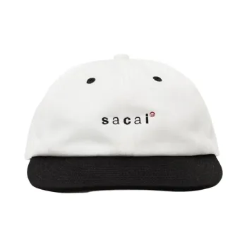 WTAPS Cotton Twill Baseball Caps Unisex White