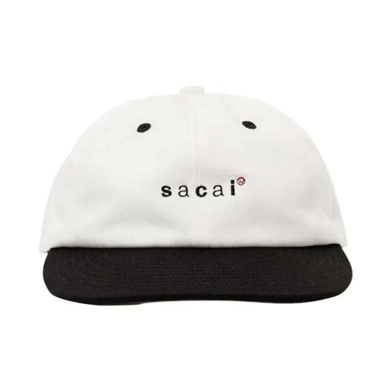 WTAPS Cotton Twill Baseball Caps Unisex White-0