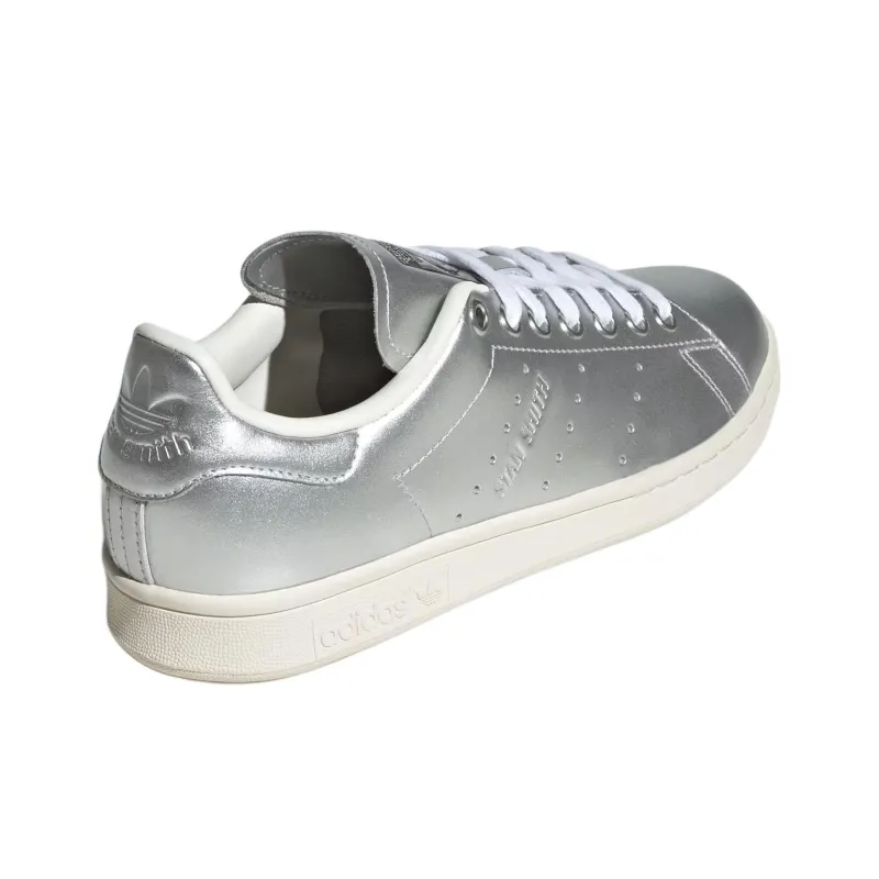 Adidas Stan Smith Silver Metallic Women's-3