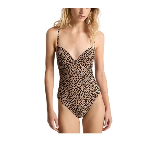 MICHAEL KORS Cheetah Print Swimsuit