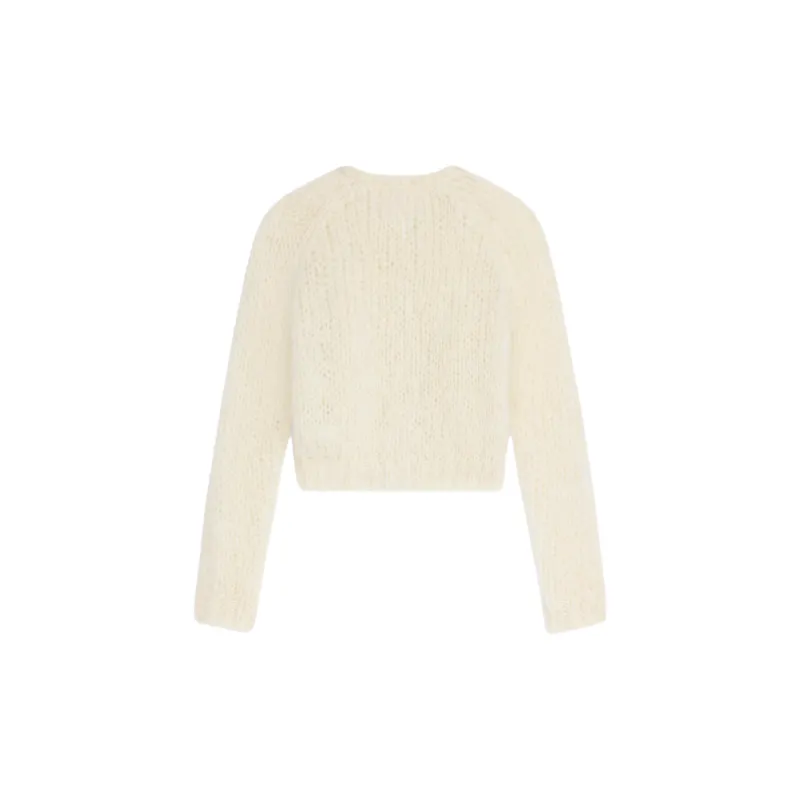 CELINE Embroidered Cardigan In Mohair-1