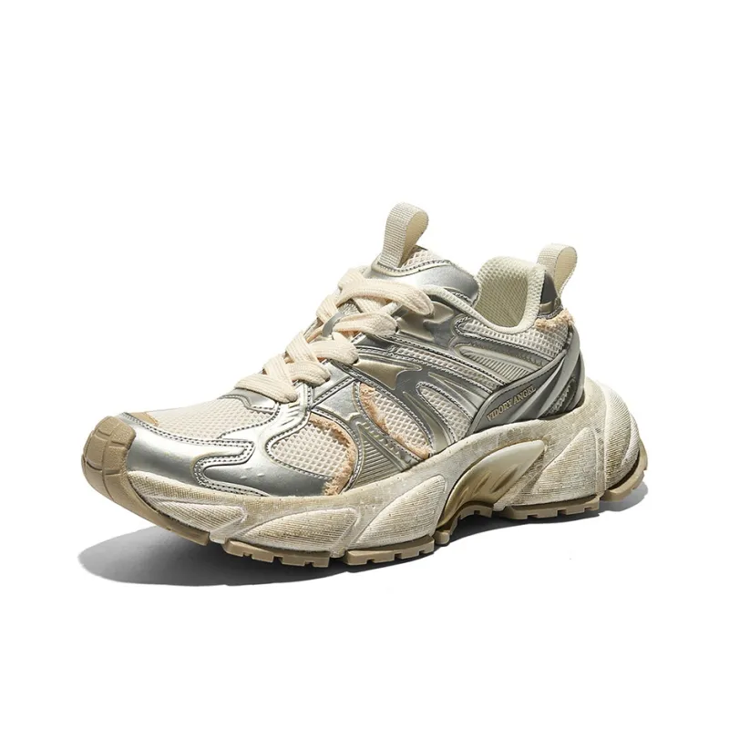 ZOIBBOE Slip-Resistant Height Increasing Low-Top Chunky Sneakers Men's-14