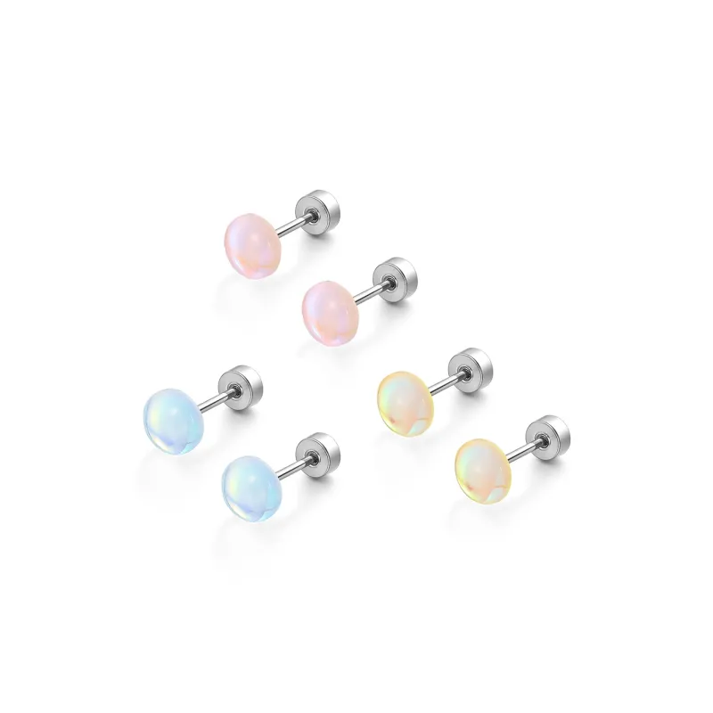 JAY Resin Stud Earrings Women's-130