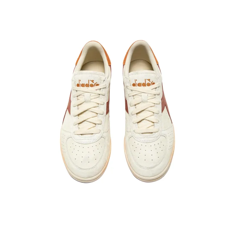 Diadora B. Elite Anti Slip Wear Resistant Low Top Tennis Shoes Unisex White-3