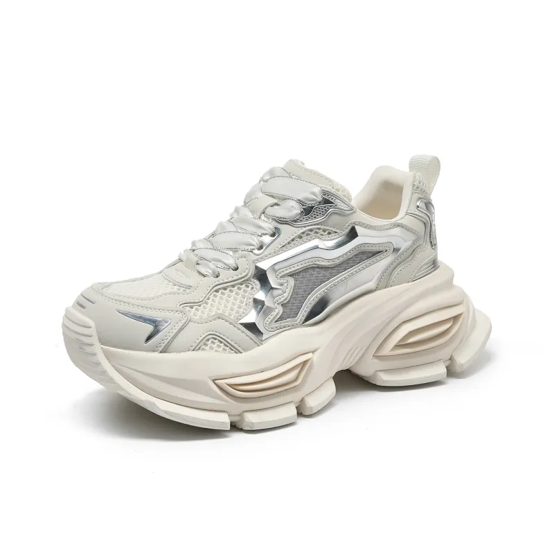 LEECAT STUDIO Love Confession Season Coverage Height Increasing Lightweight Breathable Low Top Chunky Sneakers Women's-2