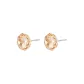 Champagne Gold, Straight Post, 1 Pair