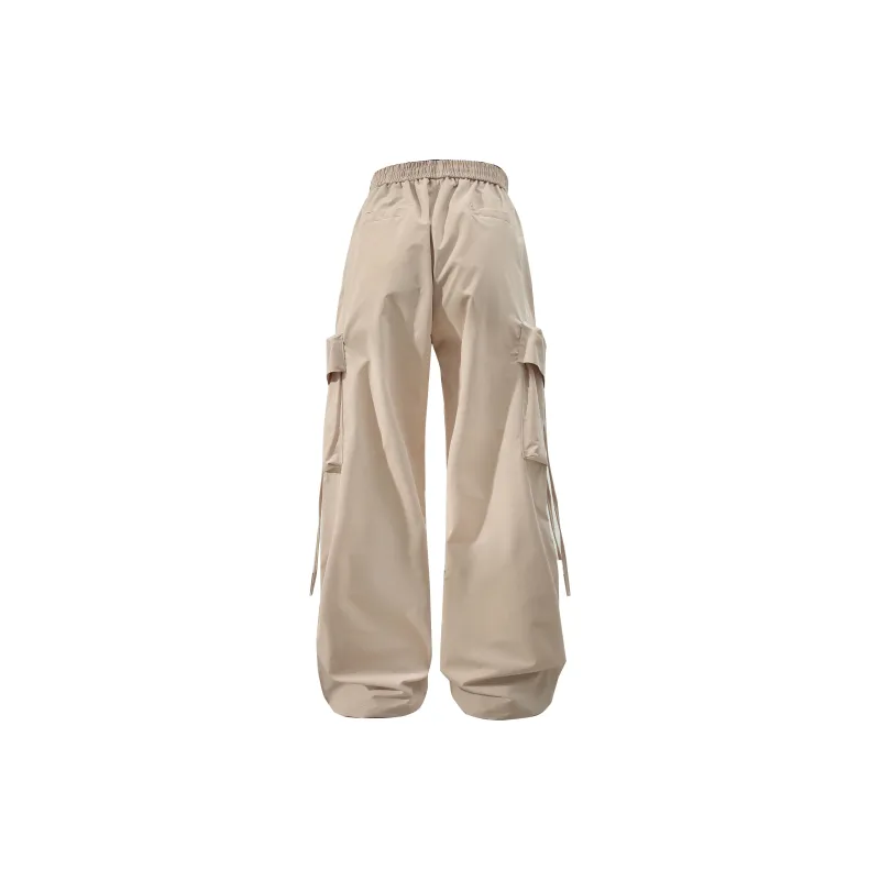 FASTFISH Cargo Pants Unisex Black-4