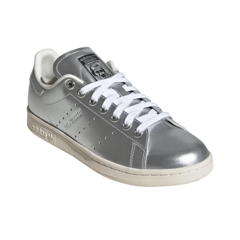 Adidas Stan Smith Silver Metallic Women's-2
