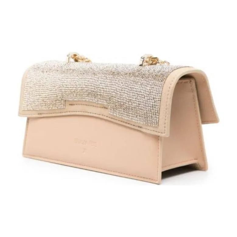 Patrizia Pepe Fly Bamby Rhinestone embellished Shoulder Bag-1
