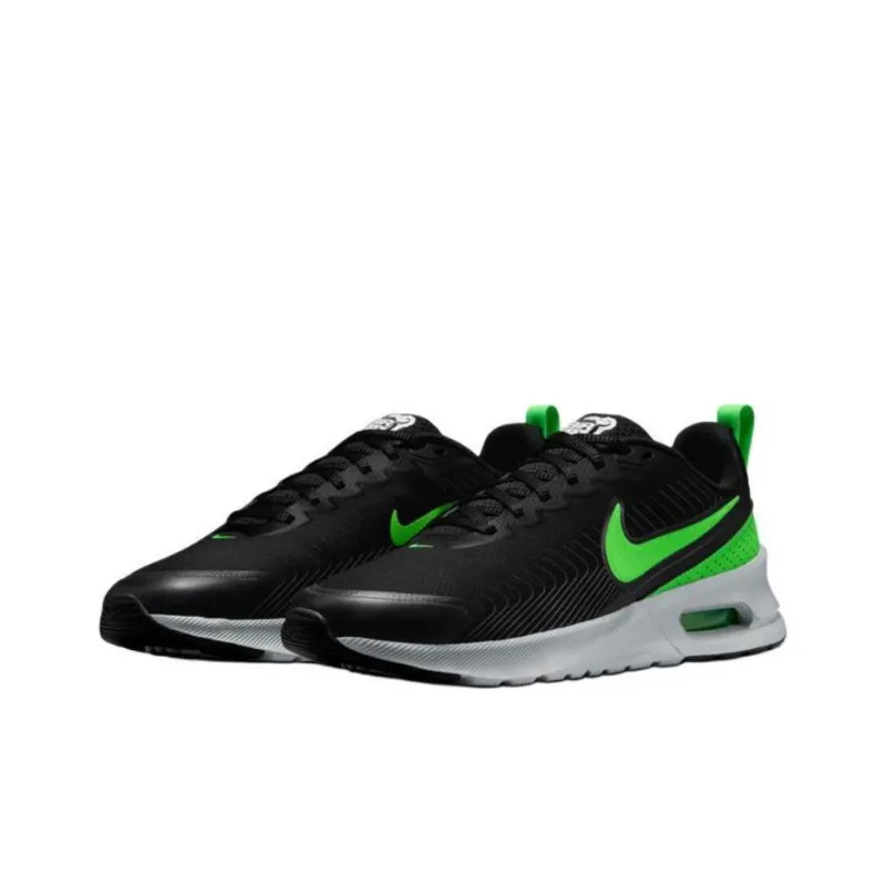 Nike Air Max Nuaxis Black Anthracite Wolf Grey Green Strike-2