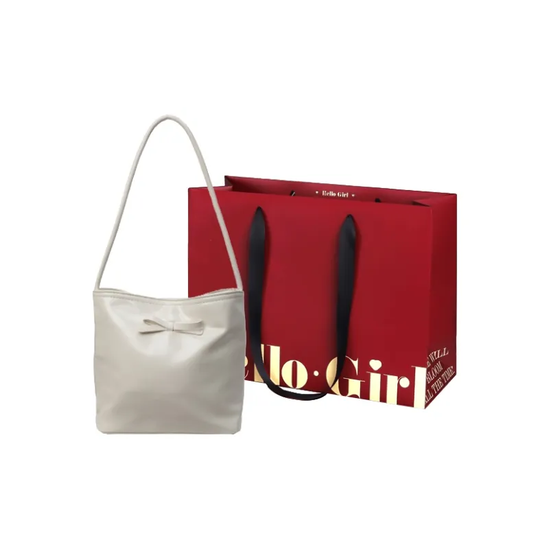 GOX PU Handbag, Shoulder Bag Regular Women's White/Red/Silver/Black-0