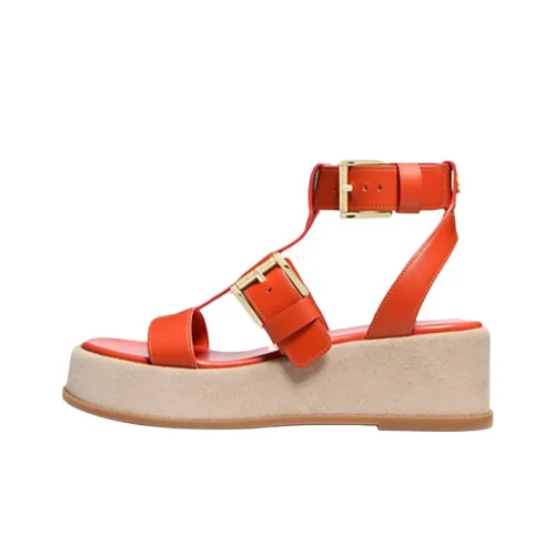 MICHAEL KORS Roman Sandals Women's Red