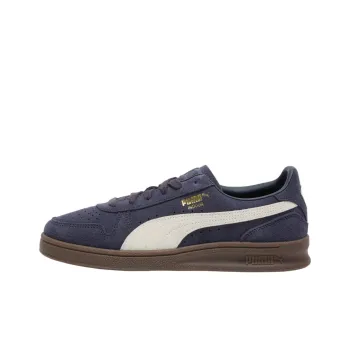 PUMA Anti Slip Wear Resistant Low Top Skateboard Shoes Unisex Purple