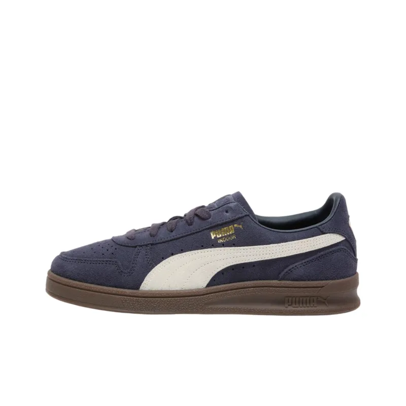 PUMA Anti Slip Wear Resistant Low Top Skateboard Shoes Unisex Purple-0