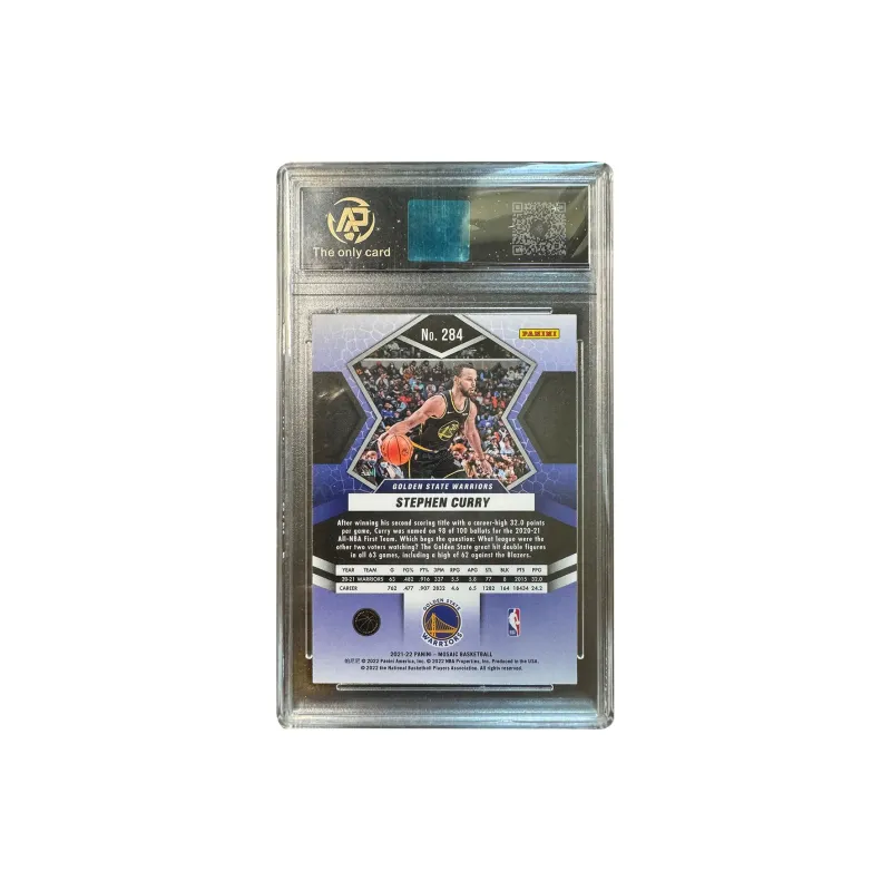PANINI 2021-2022 Warriors Curry RPA 9 Points Graded Cards 1 Pc-1