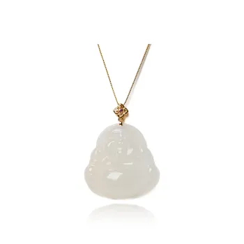 CUIYOUSHIJIA Hetian Jade Pendants White Jade Unisex