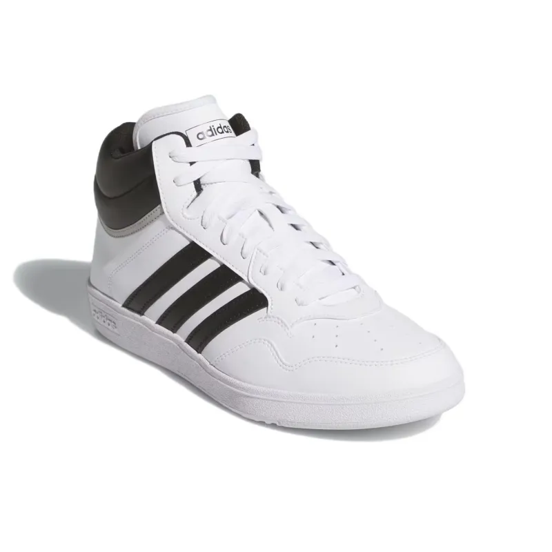 Adidas Hoops 4.0 Mid Cloud White Core Black Grey Two-2