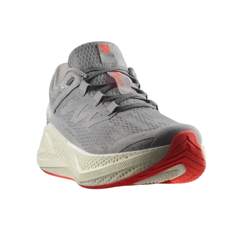 SALOMON Aero Glide Slip-Resistant Low-Top Running Shoes Men's Gray-1