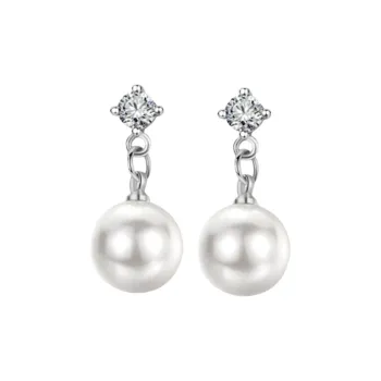 UZIID Shell Pearl Earrings Women's