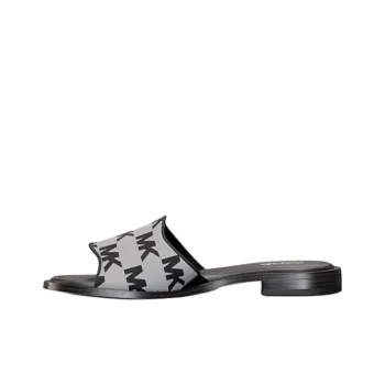 MICHAEL KORS Hannah Shock Absorbers Slide Slippers Women's Black