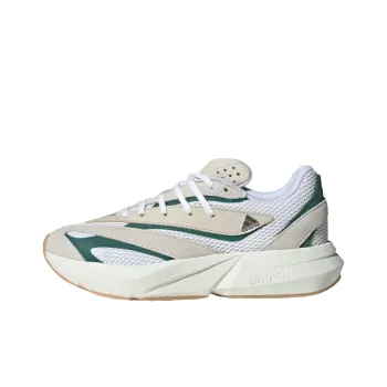 Adidas Lightstride Off White Silver Metallic Collegiate Green Women's