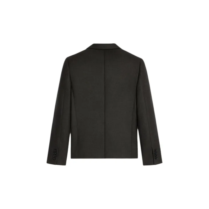 CELINE Short Jacket In Cashmere Flannel-1