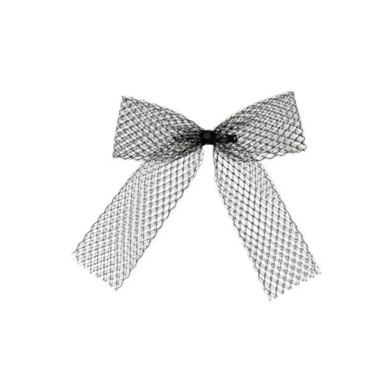 Maison Michel Aya Bow Hairclip-0