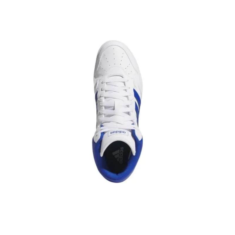 Adidas Hoops 4.0 Mid Cloud White Royal Blue Grey Two-3