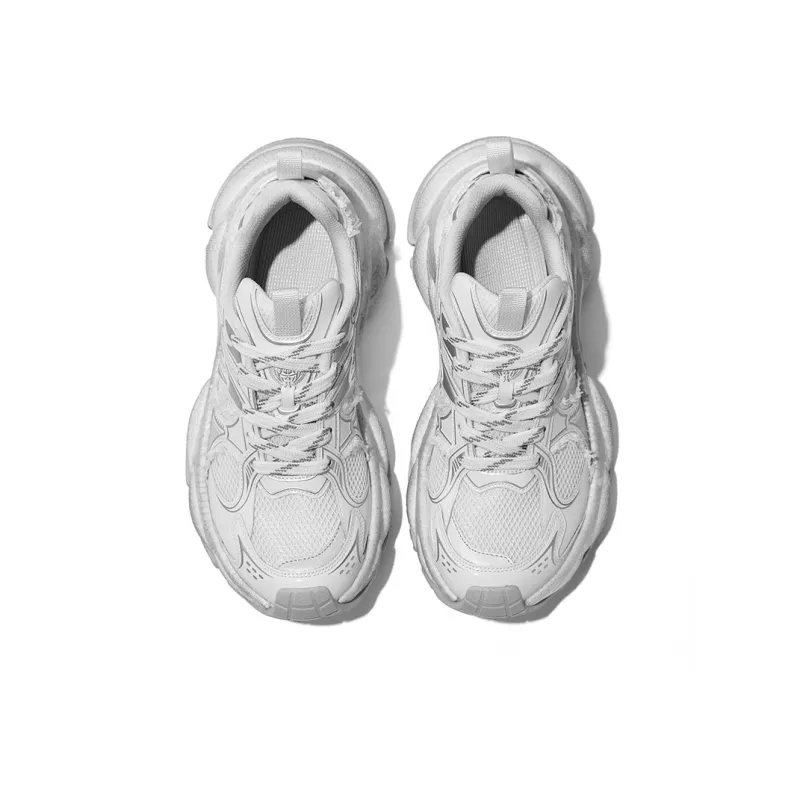 ZOIBBOE Slip-Resistant Height Increasing Low-Top Chunky Sneakers Men's-4